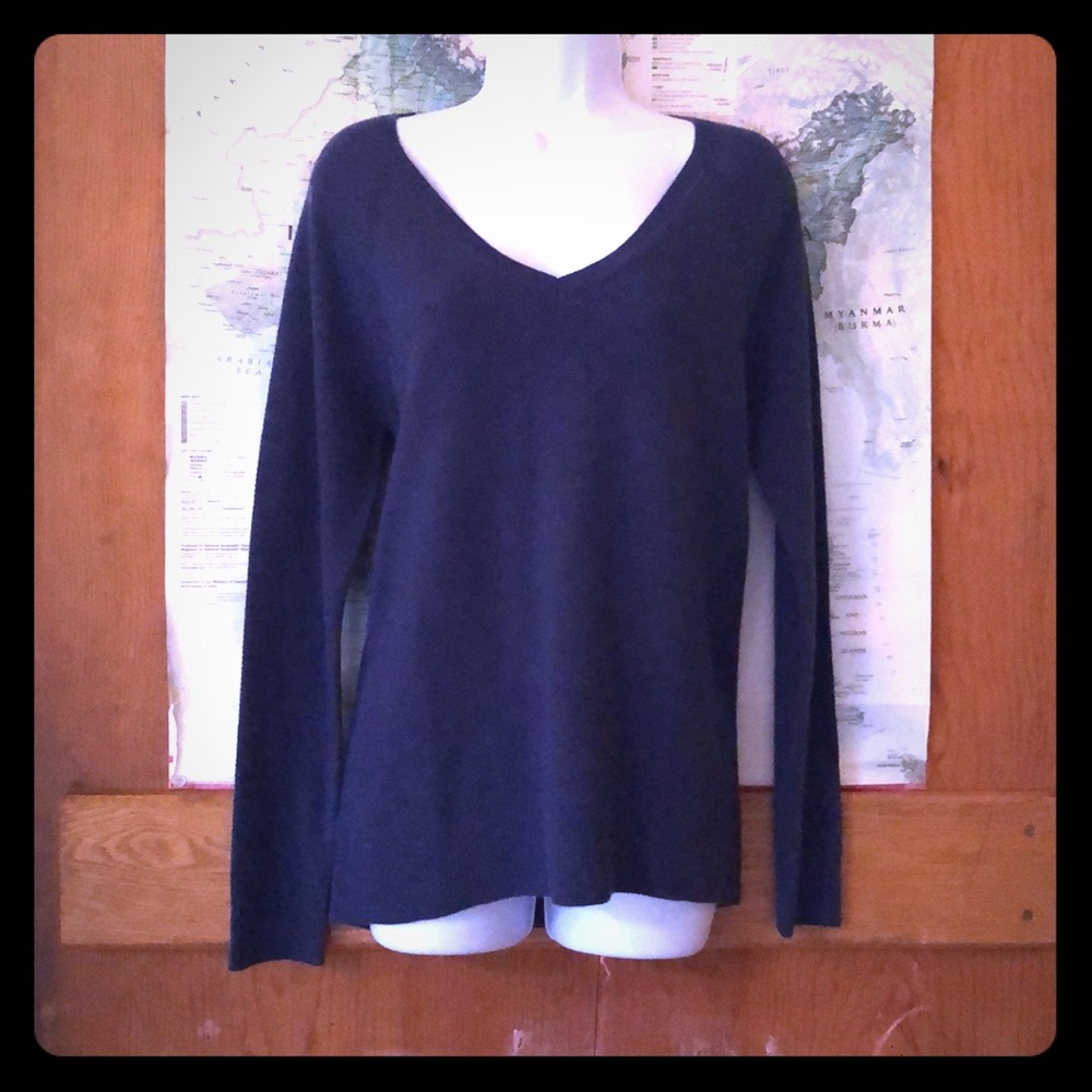 V neck relaxed sweater brand new with tags
